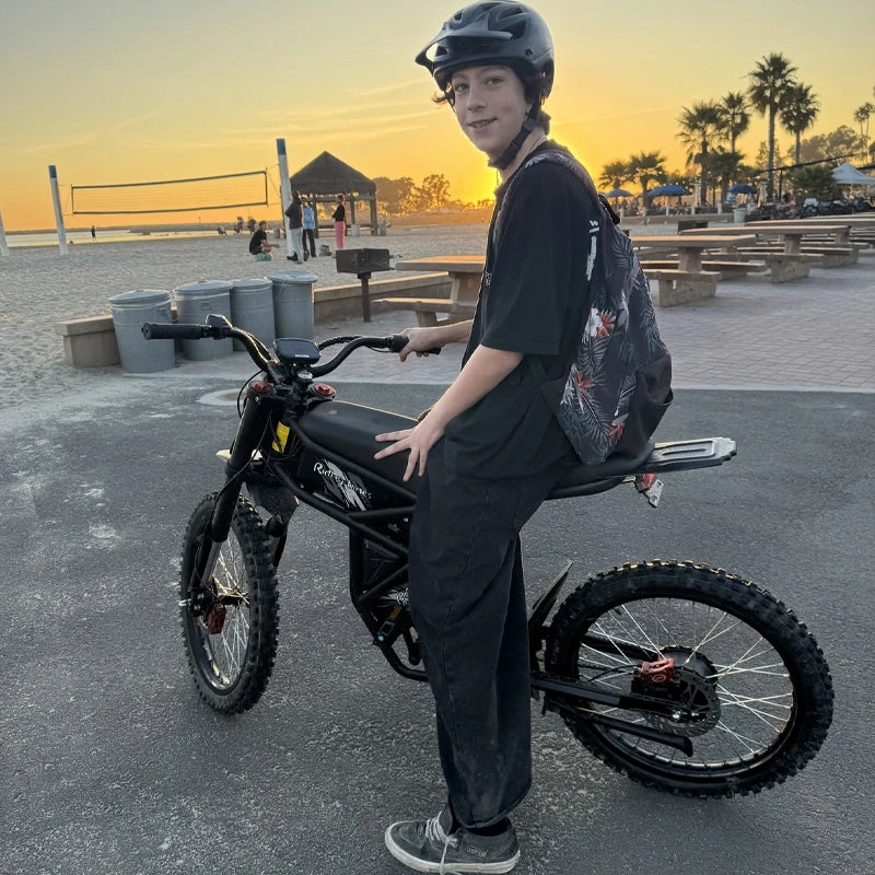 GT73 All Terrain 25" Off-Road Tire Bike Electric Fat Tire Bike 2000W 30-50Km/h Electric Dirt Bike