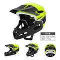 Detachable Face Guard Mountain Bike Helmet Full Coverage for Extreme Sports and Trail Riding