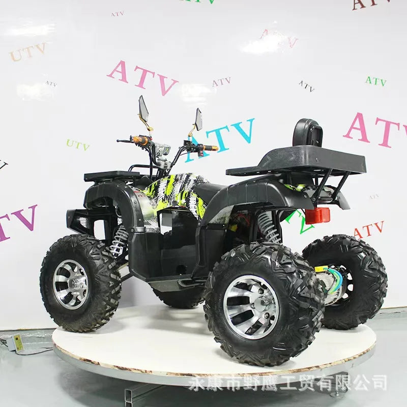Factory Wholesale 60-72V ATV 1200w Electric 45 km/h 4 Wheeler Adult Atv