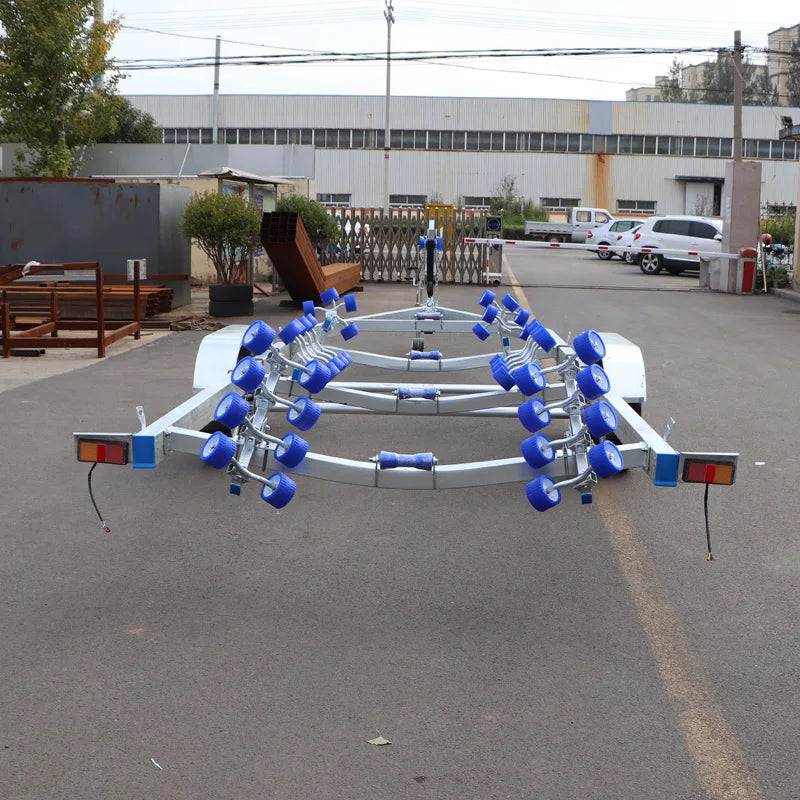 8.65m Double Axle Yacht Trailer Heavy Duty Luxury Boat Transport Trailer