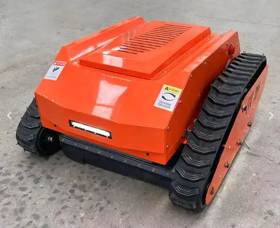 Electric Remote Control Lawn Mower  Crawler Electric Lawn Mower for Grass Cutting Farm Lawn Weeding