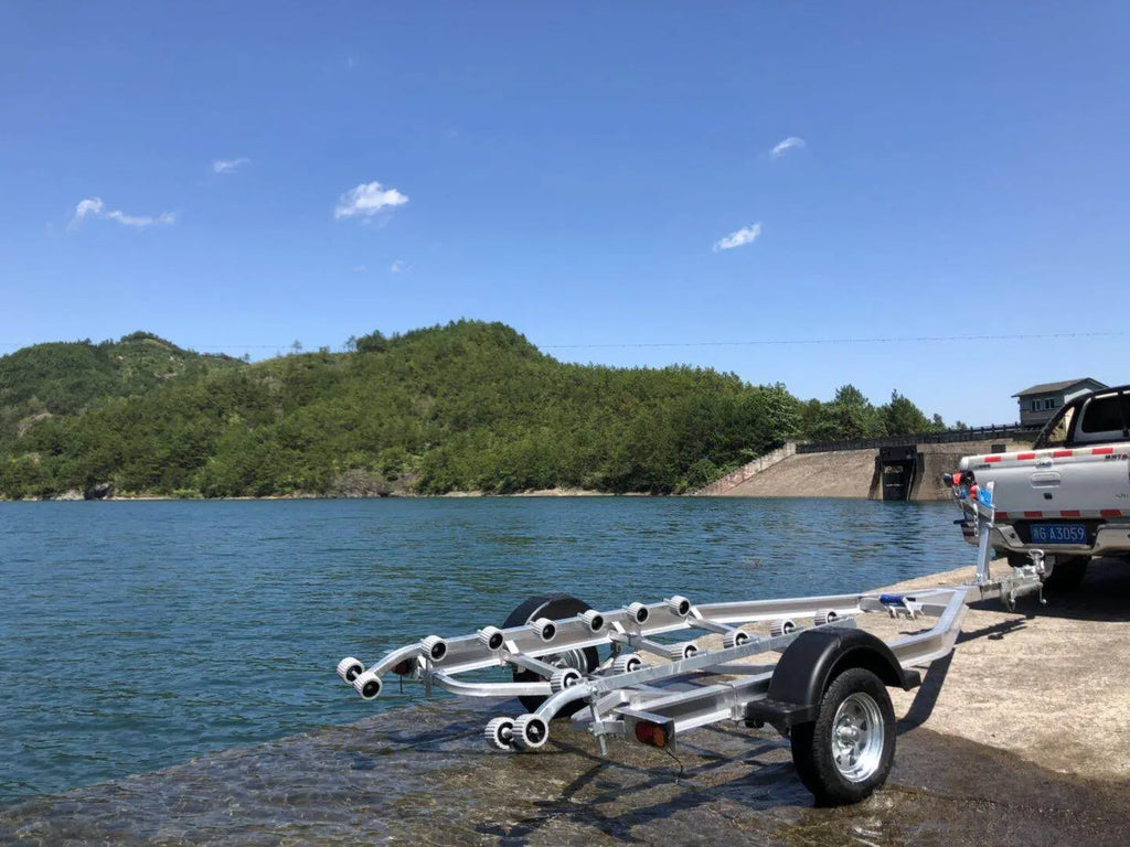 6.8m Hot Dipped Galvanized Jet Ski Boat Trailer Marine Watercraft Trailer