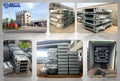 8x5-10x6 Hydraulic Tipping Flatbed Trailer with Cage