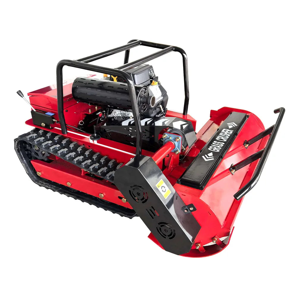 2026 New Robot Lawn Mower Automatic Smart Remote Control Crawler Track Lawn Mower For Garden Yard No Wire Layout Customize