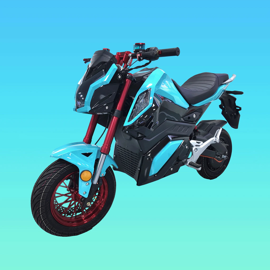 Zuimi High-end Fast Speed Electric Street Bike Motorcycle Street Legal Adult Big Wheel Chopper Style Motorcycle Scooter