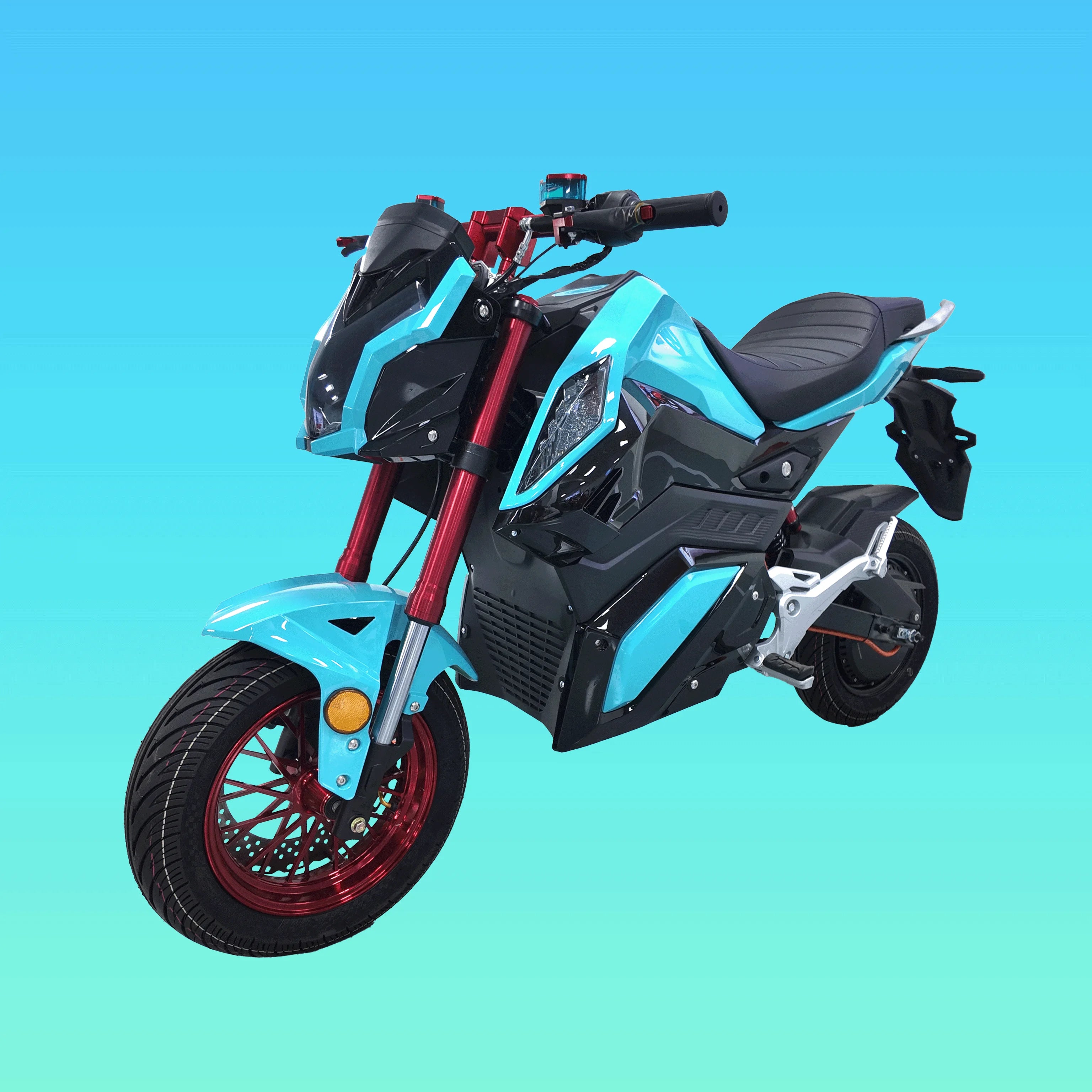 Zuimi High-end Fast Speed Electric Street Bike Motorcycle Street Legal Adult Big Wheel Chopper Style Motorcycle Scooter