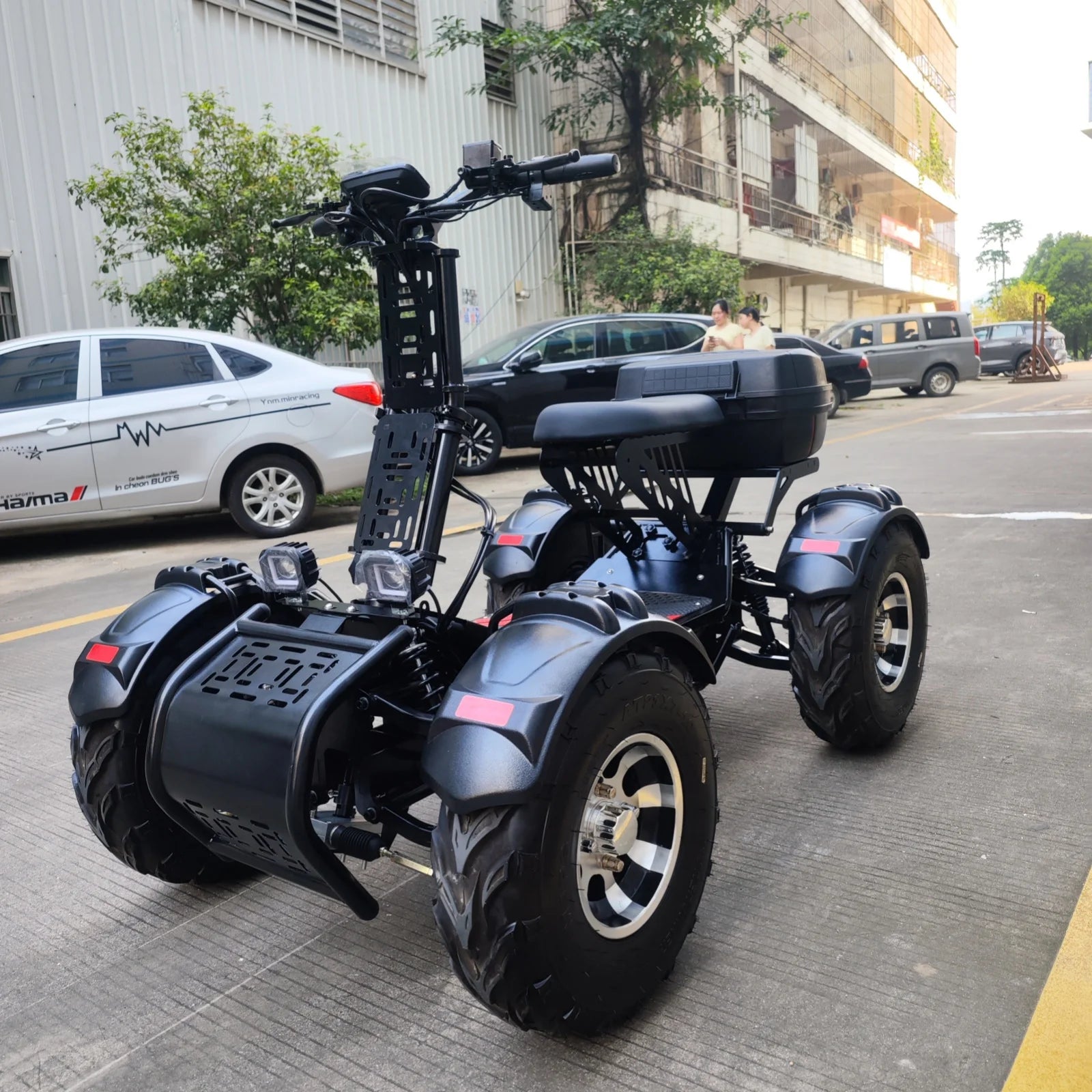 For2025 New Design 4X4 Electric Quad Bikes 4 Wheeler 60v 10000w 60ah 80ah Battery Long Range Off Road Vehicle ATV For Adults