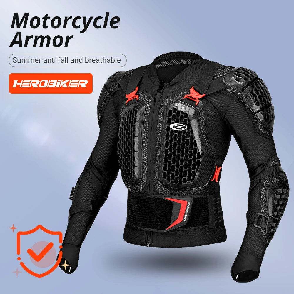 Motorcycle Armor Clothing Armor Pants Anti Fall And Anti-collision Off-road Motorcycle Racing Jacket Armor Riding Protection
