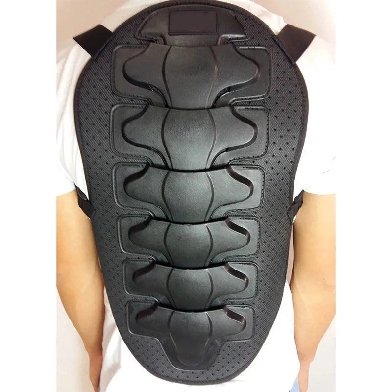 Motorcycle Armor Body Chest Back Spine Vest Protector Anti-Fall Vest Protective Gear, EVA Cushion for Skiing Riding Skating