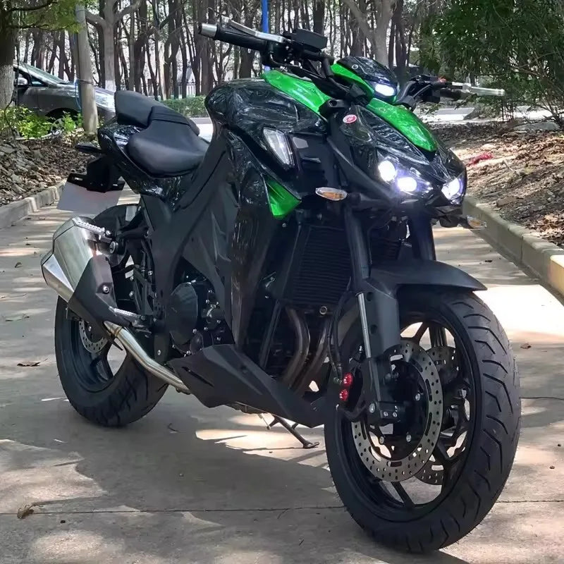 400cc Gas-powered 2-cylinder 6-speed 150km/h Dual-disc Brake Water-cooled Racing Motorcycle