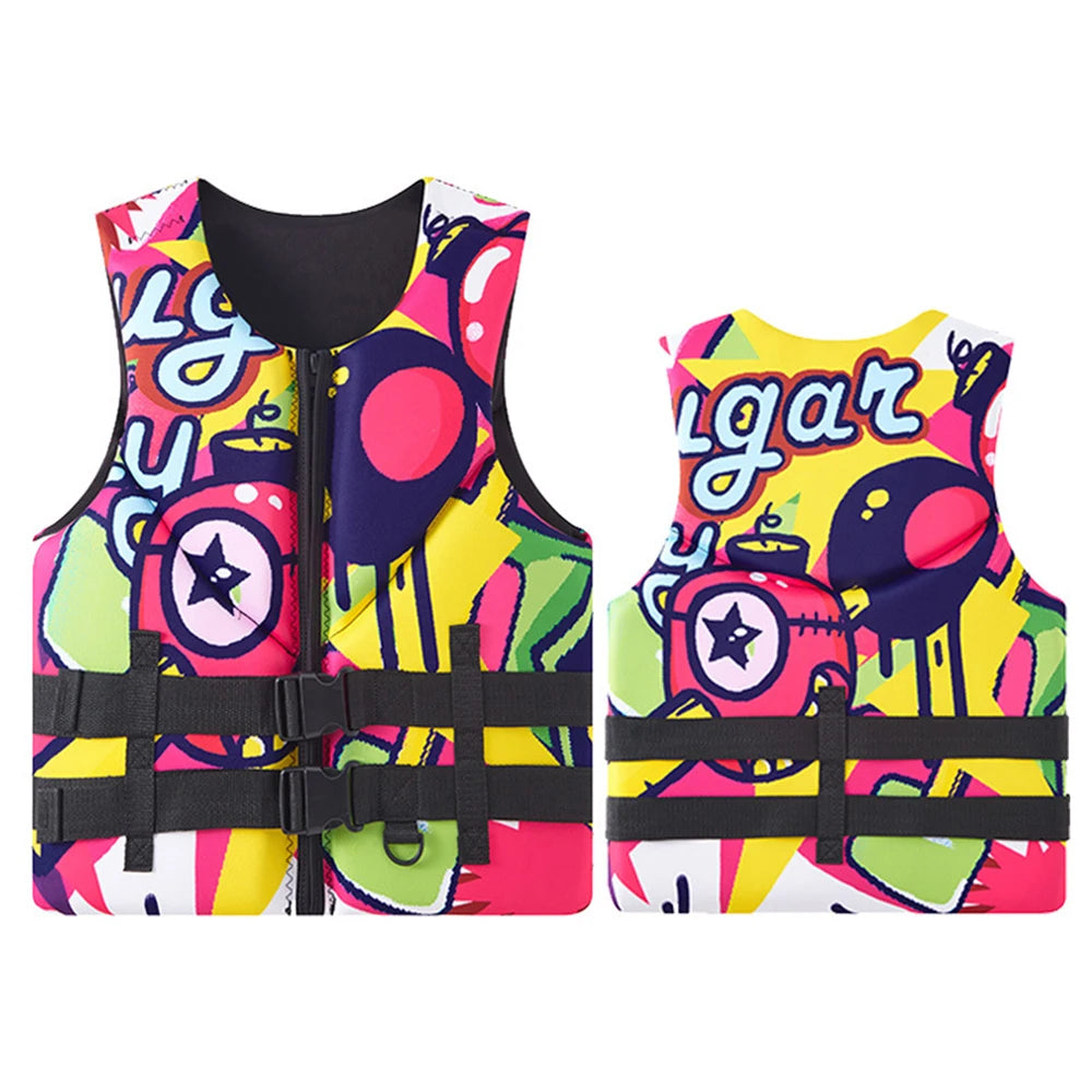 Super Buoyancy Life Vest Kayak KiteSurf Jet Motorboats Raft Rescue Swimming Drifting Boat Wakeboard Fishing Life Jackets
