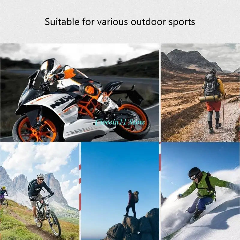 Y1UB Motorcycle Screentouch Gloves for Unisex Full Finger Glove for Cycling Climbing