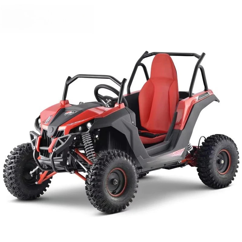Electric Big Vehicle Kids Children 1200w 48v UTV Cross Go Kart Snow dune Buggy