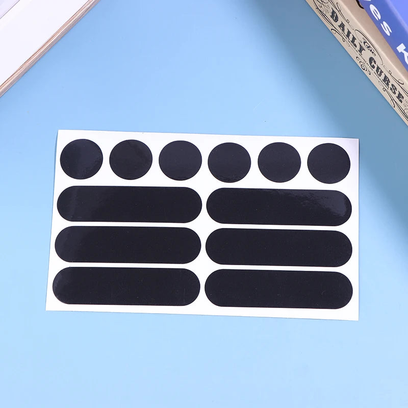 ✍Reflective Helmet Stickers 1sheet- Multi-Shape Safety Reflective Decals for Helmets, Bikes & Outdoor Gear