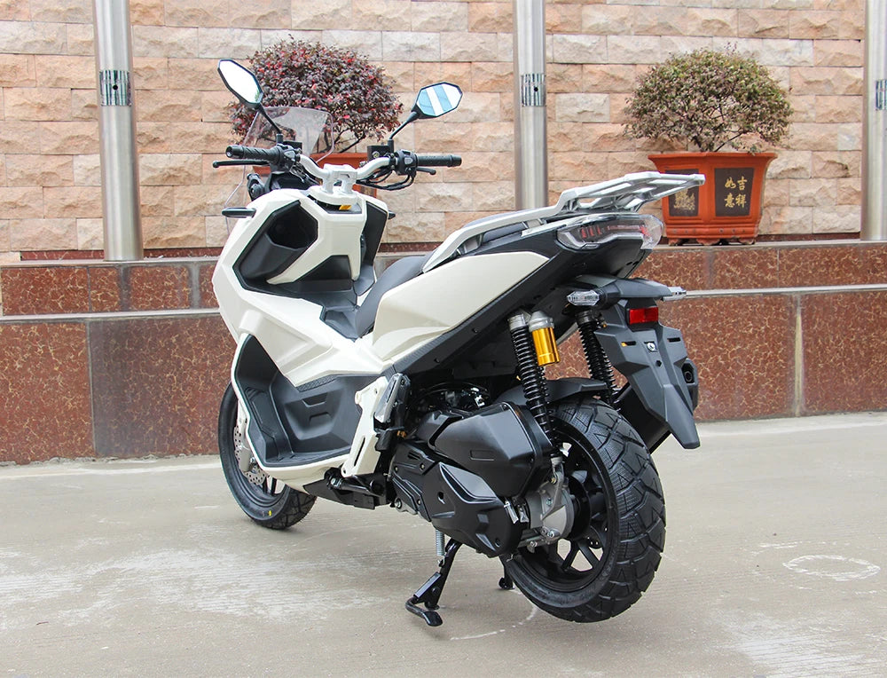 200CC ADV Moped Motorcycle EFI,Commute Fuel Durable Adult Mini Gas Powered Motorcycles And Scooters