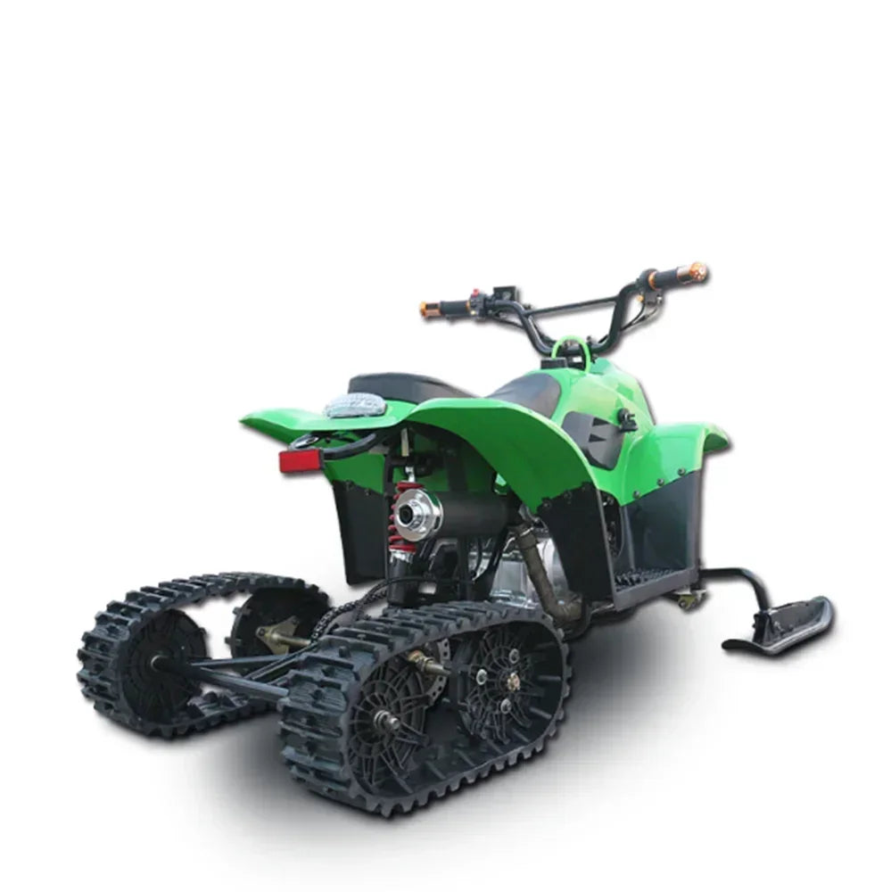 Children's 110cc snowmobile snow vehicle 110cc ATV motorcycle ski ATV for kids 	 snow mobile electric mountain bike