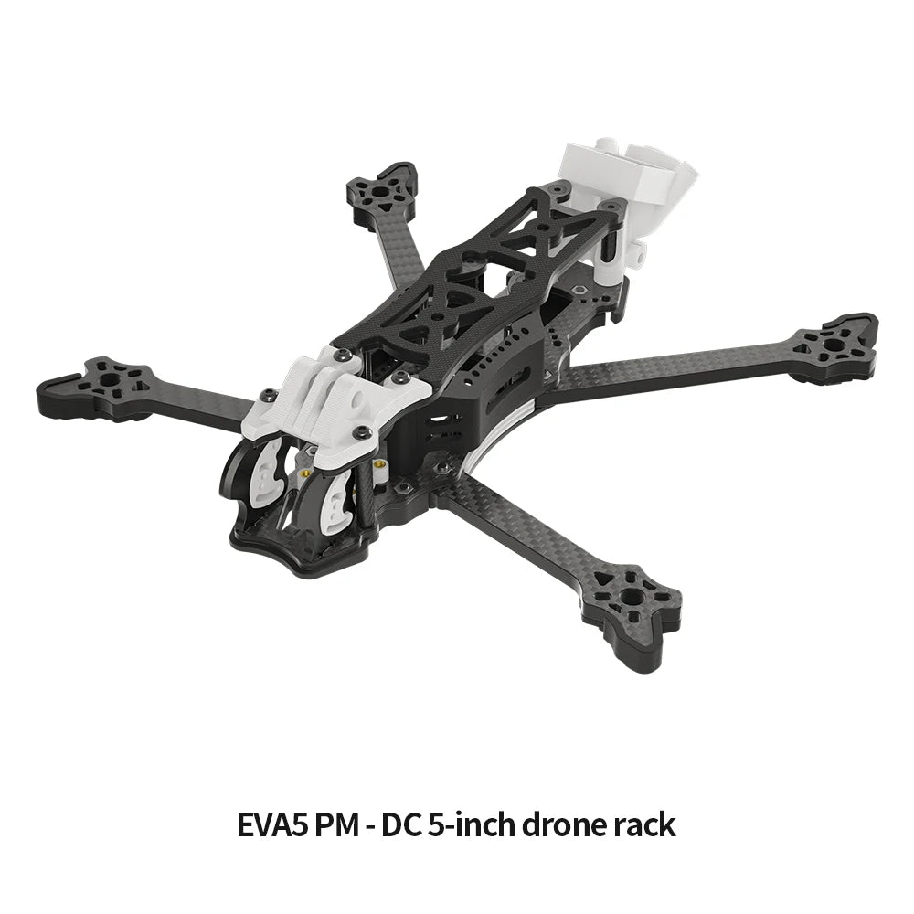 EVA5 PM DIY FPV Freestyle drone Frame 5-Inch Carbon Brazing & Aluminum Alloy DC/XH Drone Frame Compatible With DJI O3 O4
