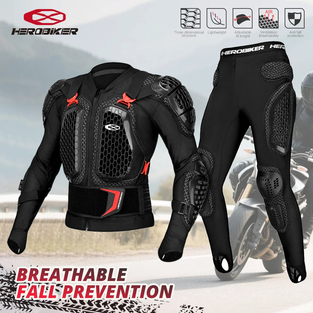 Motorcycle Armor Clothing Armor Pants Anti Fall And Anti-collision Off-road Motorcycle Racing Jacket Armor Riding Protection