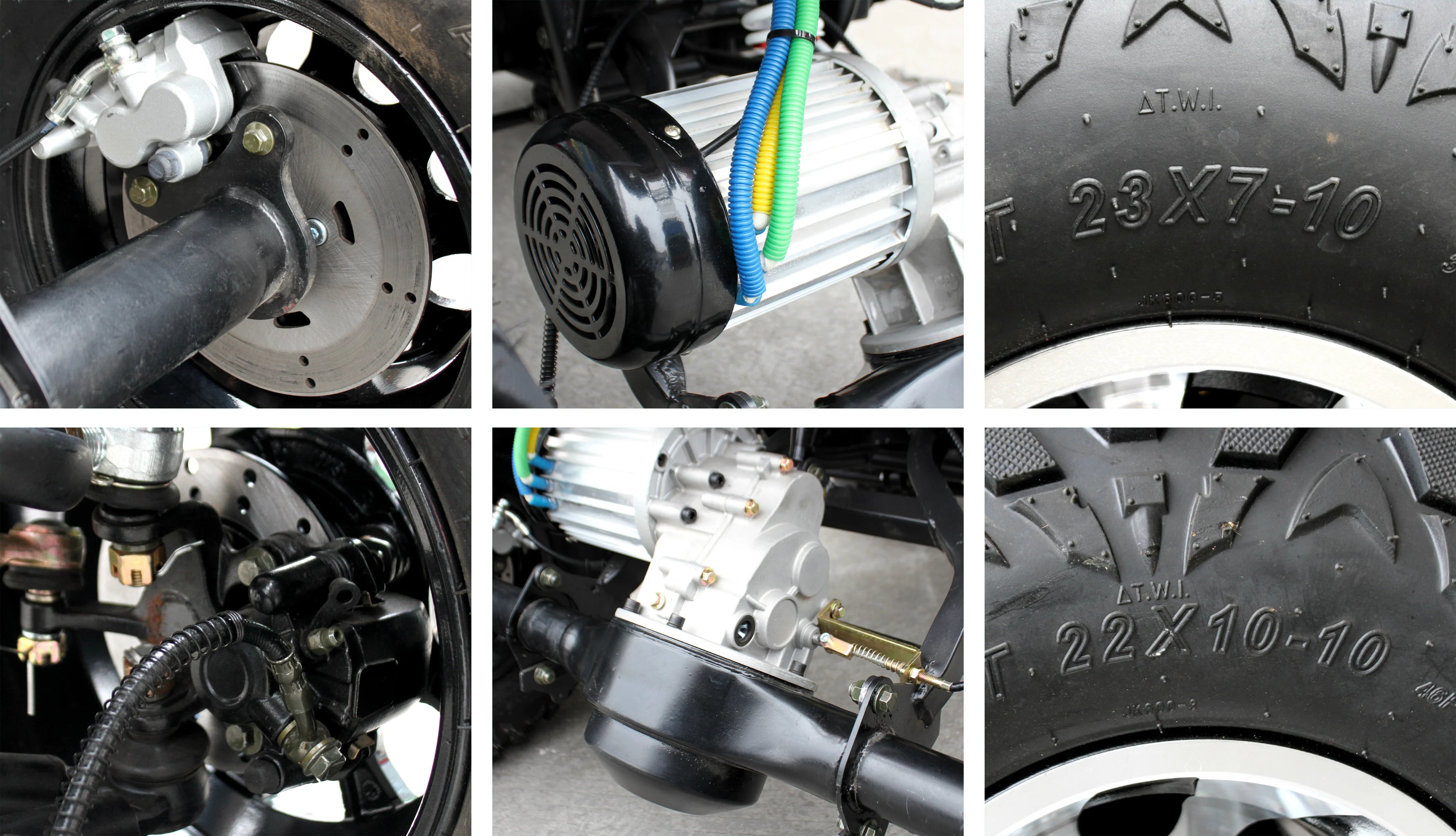 Factory Latest Design Quad Bike 72V2000W Adult Pit 4*4 Off-road Electric 4 Wheeler Quadricycle