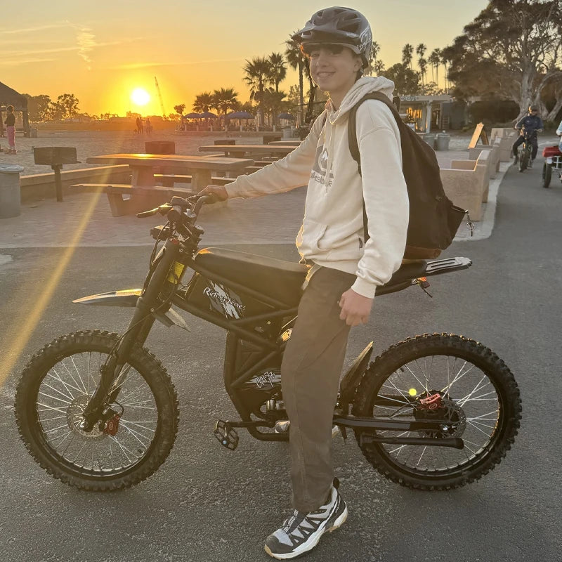 GT73 All Terrain 25" Off-Road Tire Bike Electric Fat Tire Bike 2000W 30-50Km/h Electric Dirt Bike