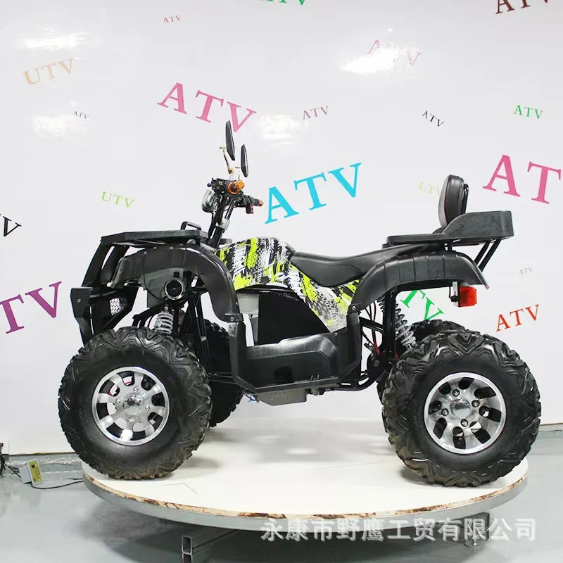 Factory Wholesale 60-72V ATV 1200w Electric 45 km/h 4 Wheeler Adult Atv