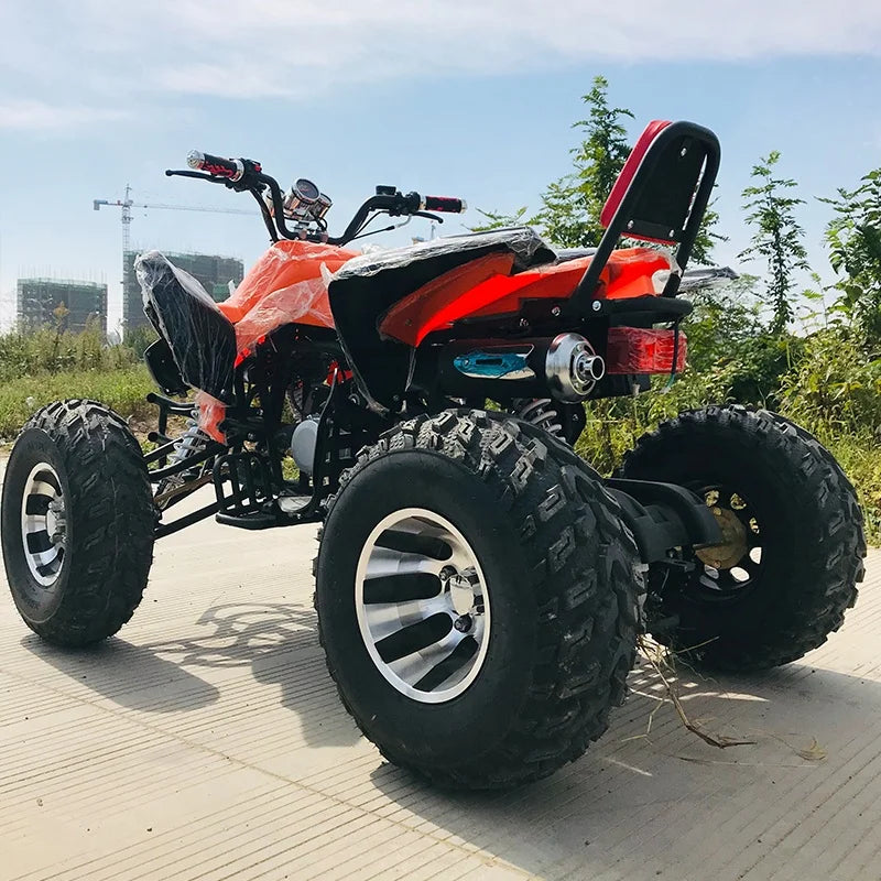 Winter Sport Quad Bikes Automatic Chain Drive Adults 4 Wheeler Atv Bike Adult Atv Off Road Motorcycle Snowmobile with Helmets