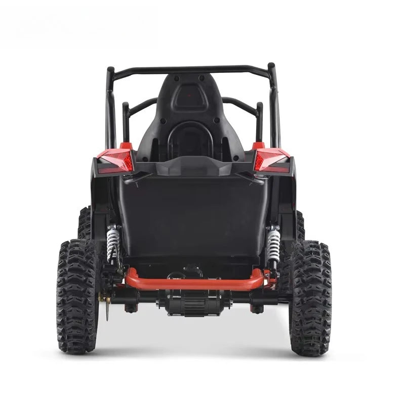 Electric Big Vehicle Kids Children 1200w 48v UTV Cross Go Kart Snow dune Buggy