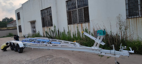10.6m Poly Bunks Aluminum 5 Ton Heavy Duty Boat Trailer