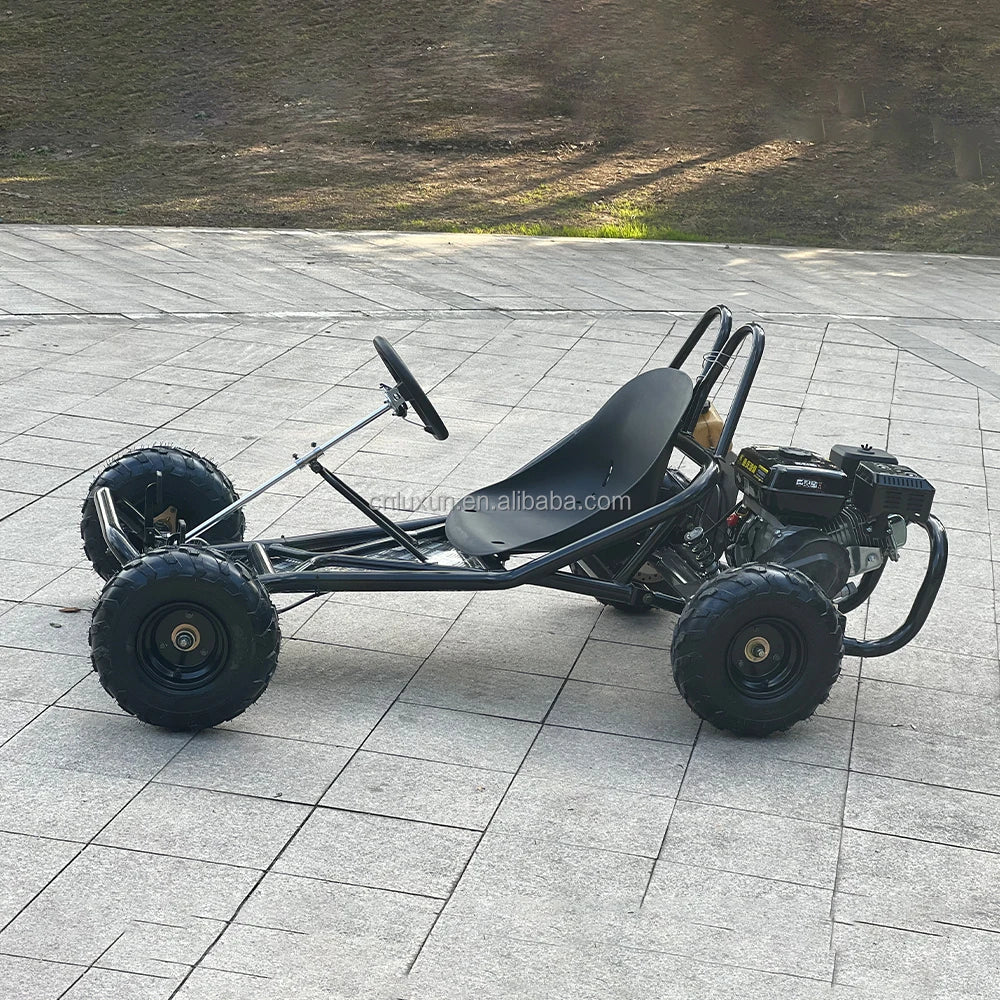 Wholesale Price Sale Single Seat Go Kart 212cc 4 Stroke Chain Drive Wind Cooler Gas Powered Go Kart Cars for Kids