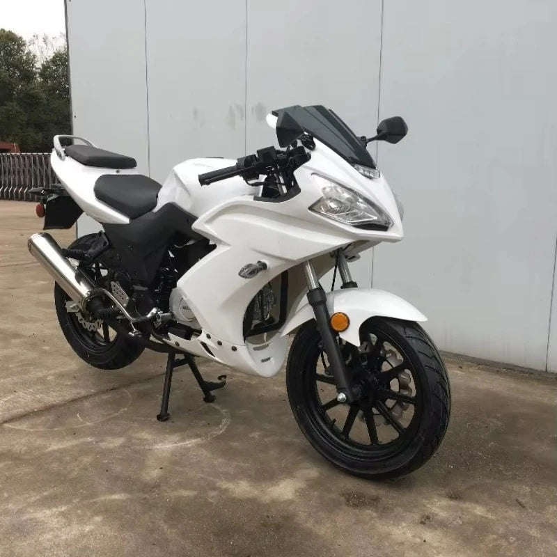 Hot Selling White Color 50cc Sport Motorcycle Adult High Quality Urban Commuting Factory Direct