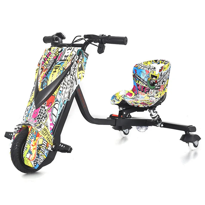 New Pattern Best Gifts 3 Wheel Drifting Electric Scooter Drift Trike For Kids And Adults drift skateboard