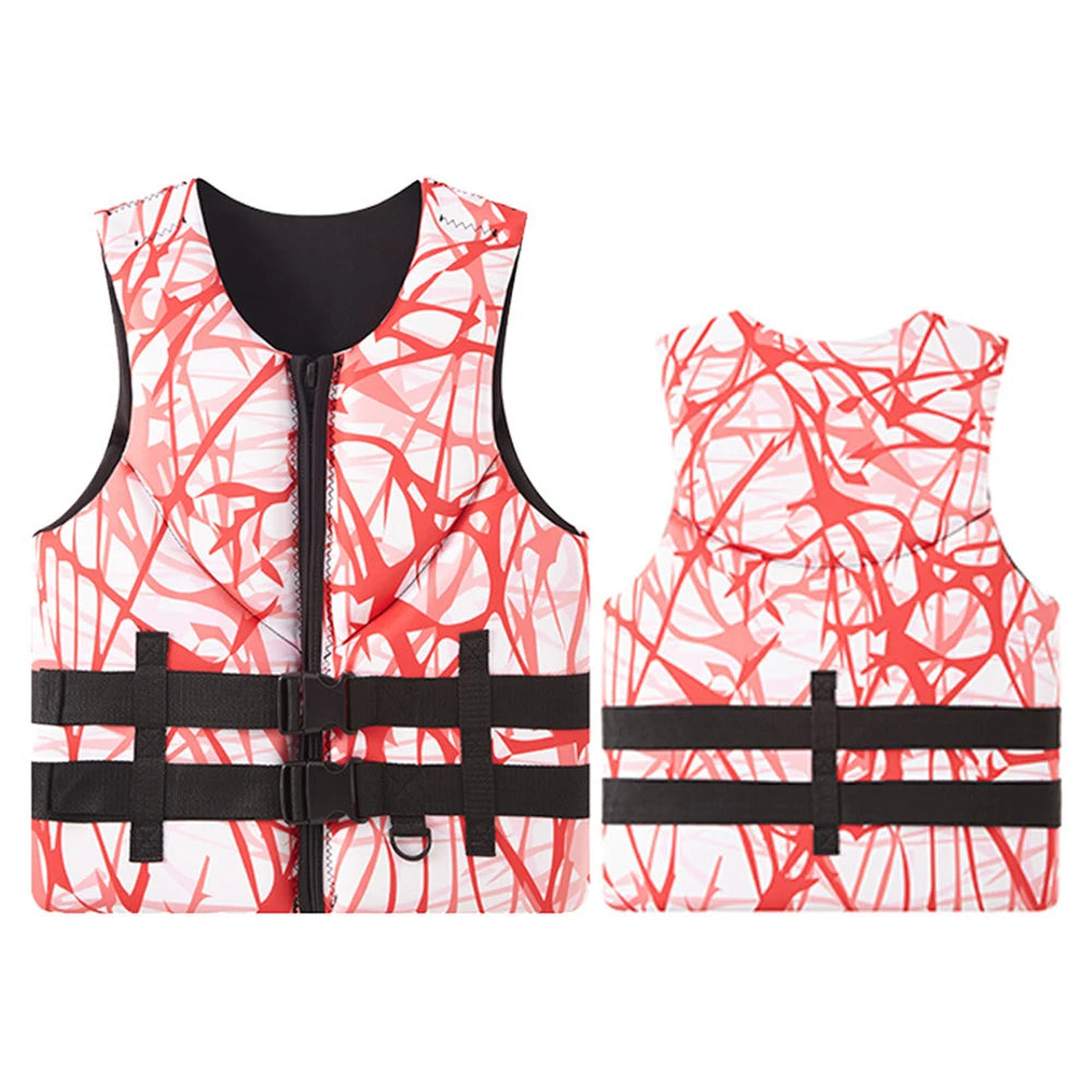 Super Buoyancy Life Vest Kayak KiteSurf Jet Motorboats Raft Rescue Swimming Drifting Boat Wakeboard Fishing Life Jackets
