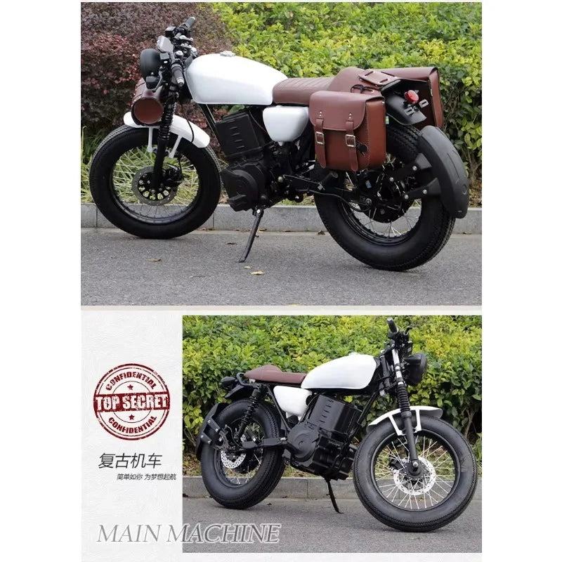 Zuimi Surprise Price 8000W Restore Racer Electric Sport Moped Electric Motorcycle Vintage Street Legal Electric Dirt Scooter For