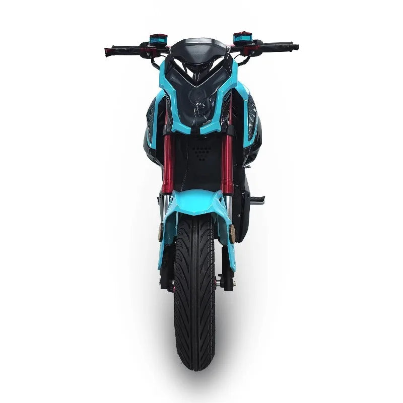 Zuimi High-end Fast Speed Electric Street Bike Motorcycle Street Legal Adult Big Wheel Chopper Style Motorcycle Scooter