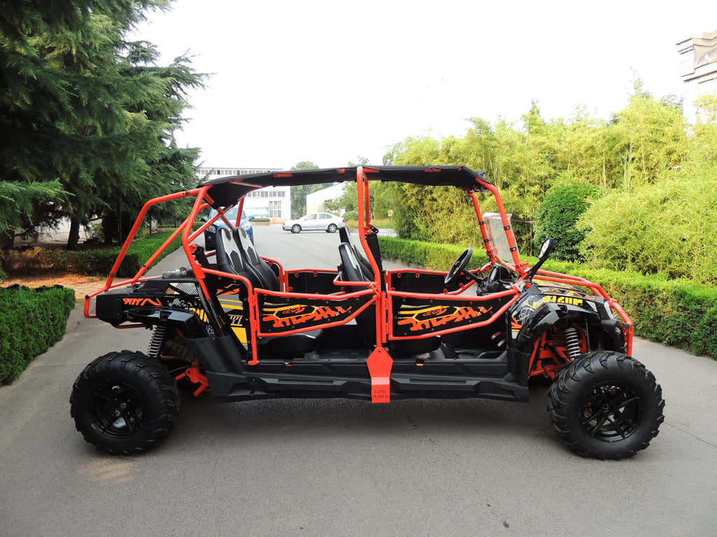 Fangpower Go Carts Gas Powered Adults Side By Side 400cc 4x2 4x4 4 Seater Quad Bike Dune Buggy Utv