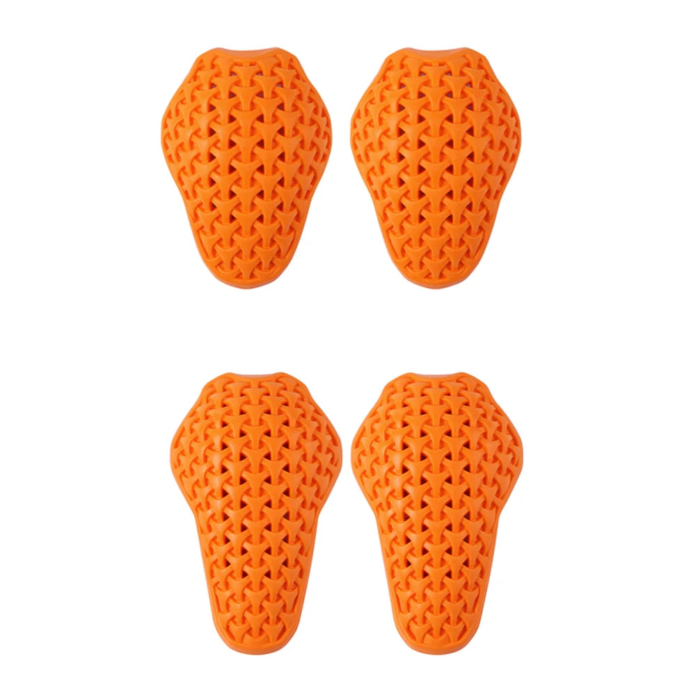 WOSAWE Motorcycle Jacket Lining Protectors Pad Shoulders Elbow Back Armor Gear for Motocross Racing Skiing Skating Bike Cycling