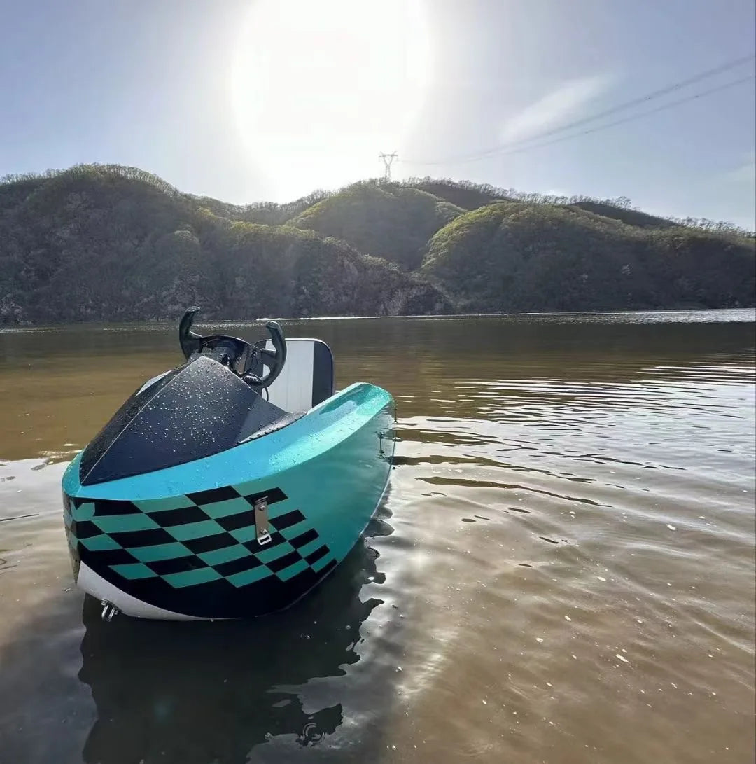 High Quality Customized Mini Electric Wave Jet Boat Personal Water Ski and Surf Jet Boat for Rowing