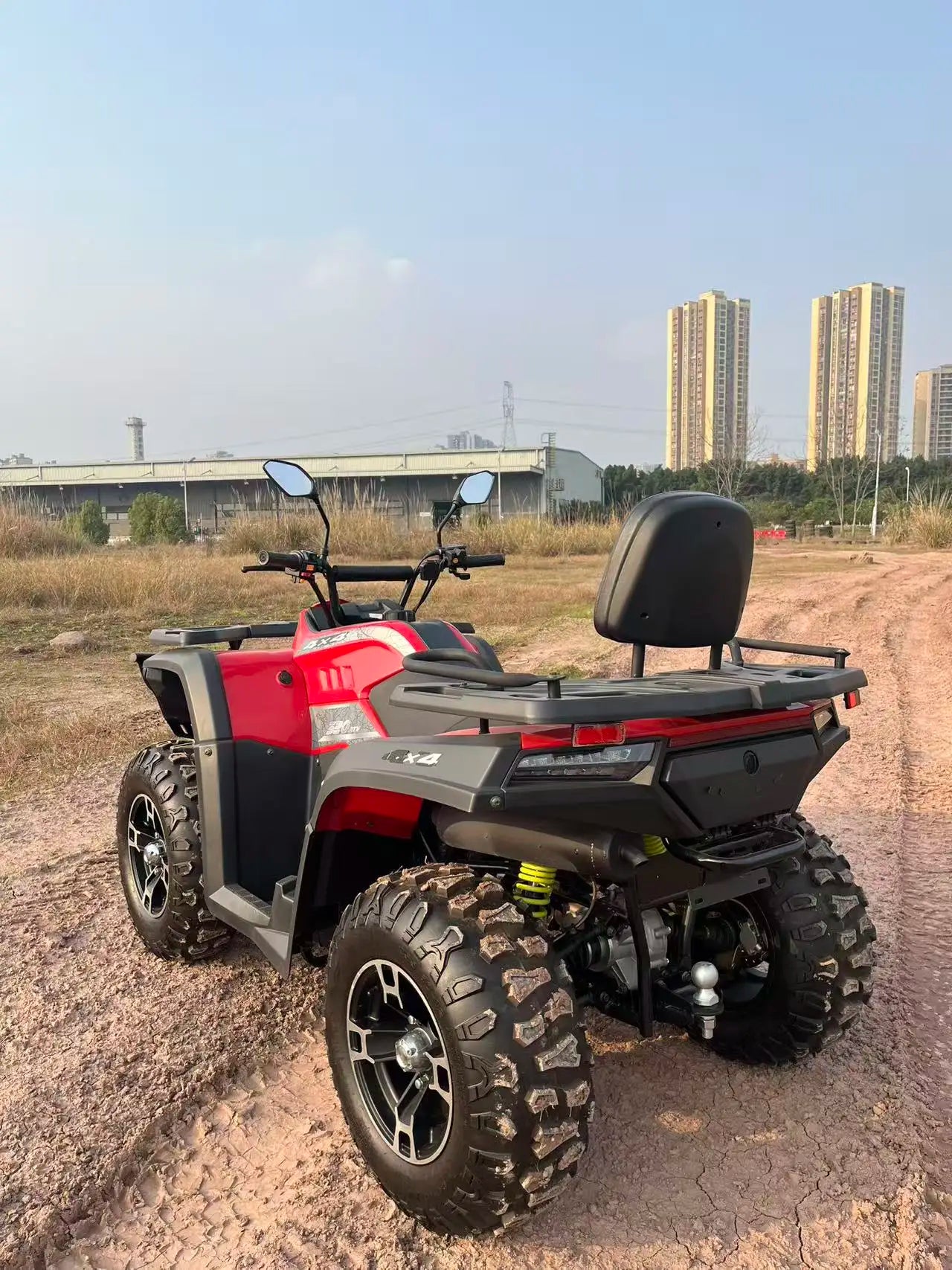 ForJIALING 300cc 4 Stroke Automatic Sport Utility ATV For Adults All-Terrain Quad Bike Outdoor Adventure Hunting Farm Trail Ridi