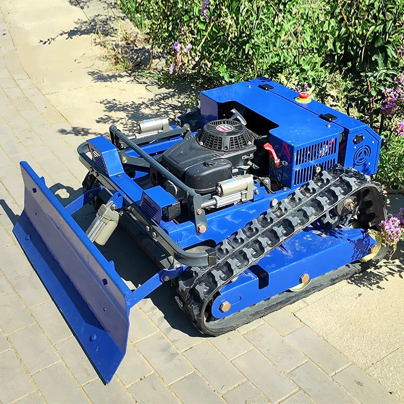 Customized CE EPA Marked Remote Control Lawn Mower - Industrial Grade High Horsepower Device with Snow Plow Factory Direct