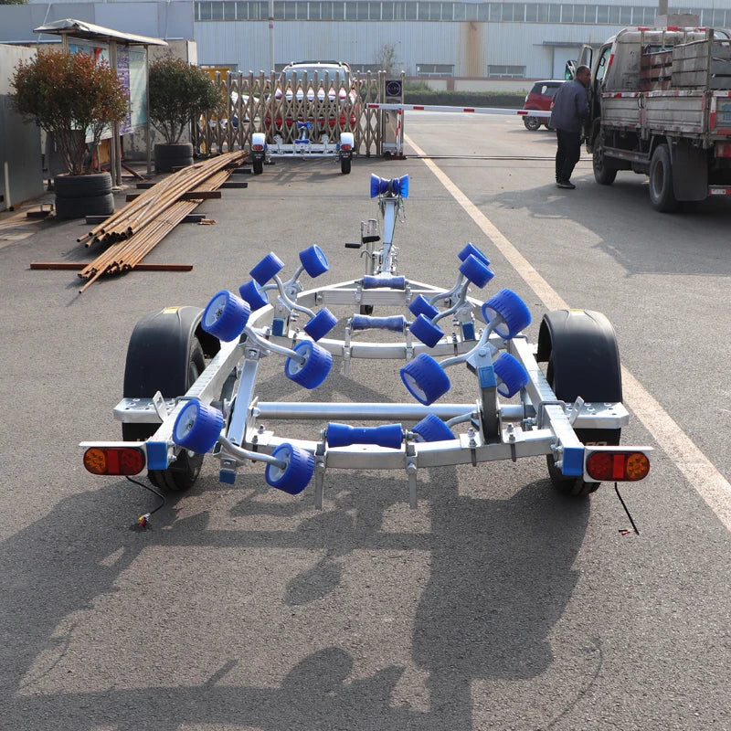 4.45m Heavy Duty Tow Boat Trailer Marine Watercraft Tow Trailer