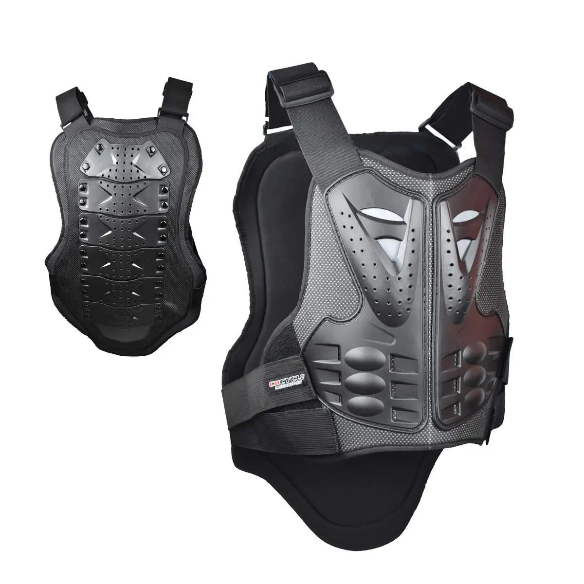 Motorcycle Vest Armor Protection Riding Chest Back Protector for Adults Dirt Bike Mountain Bike Off-Road Racing Adult