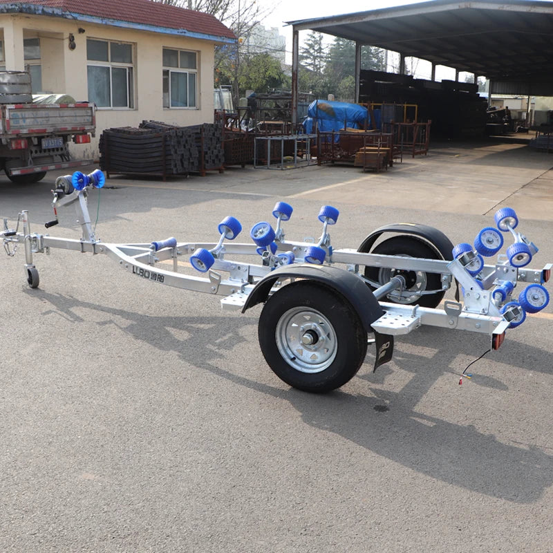 4.45m Heavy Duty Tow Boat Trailer Marine Watercraft Tow Trailer
