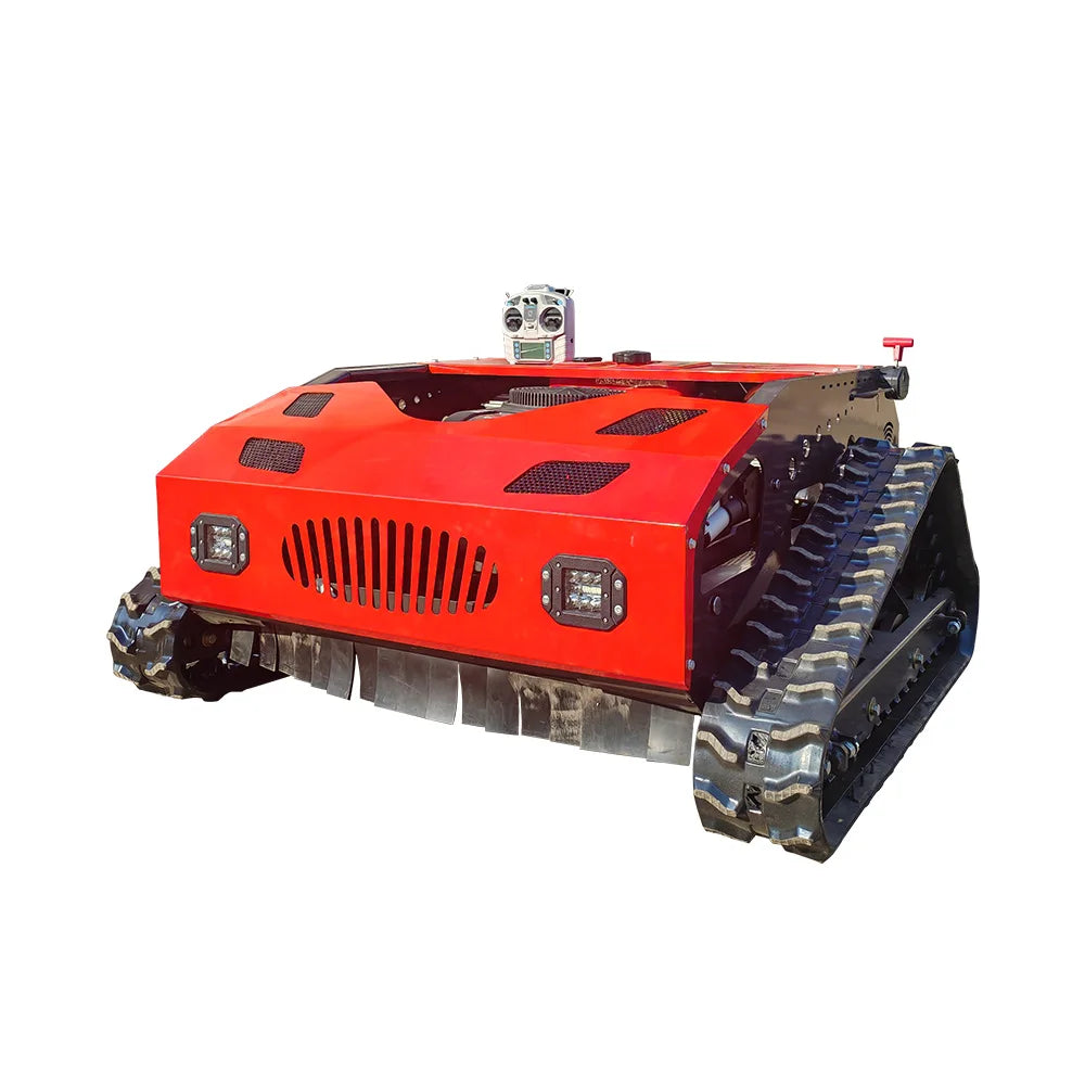 2026 New Robot Lawn Mower Automatic Smart Remote Control Crawler Track Lawn Mower For Garden Yard No Wire Layout Customize