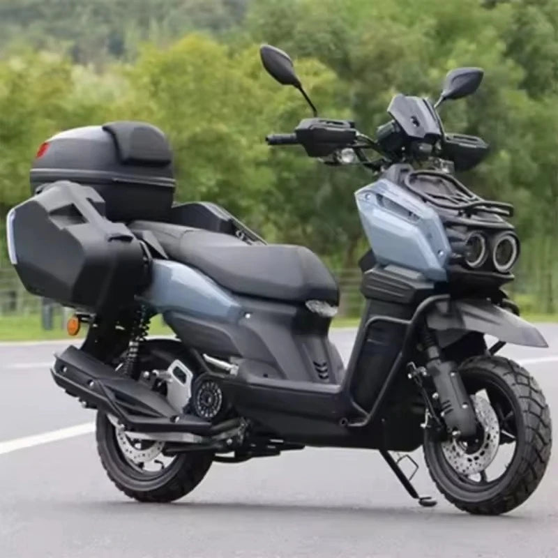 High Quality Moped 125cc 150cc Air-cooled   Fuel Scooter Motorcycle Adult   Motorcycle