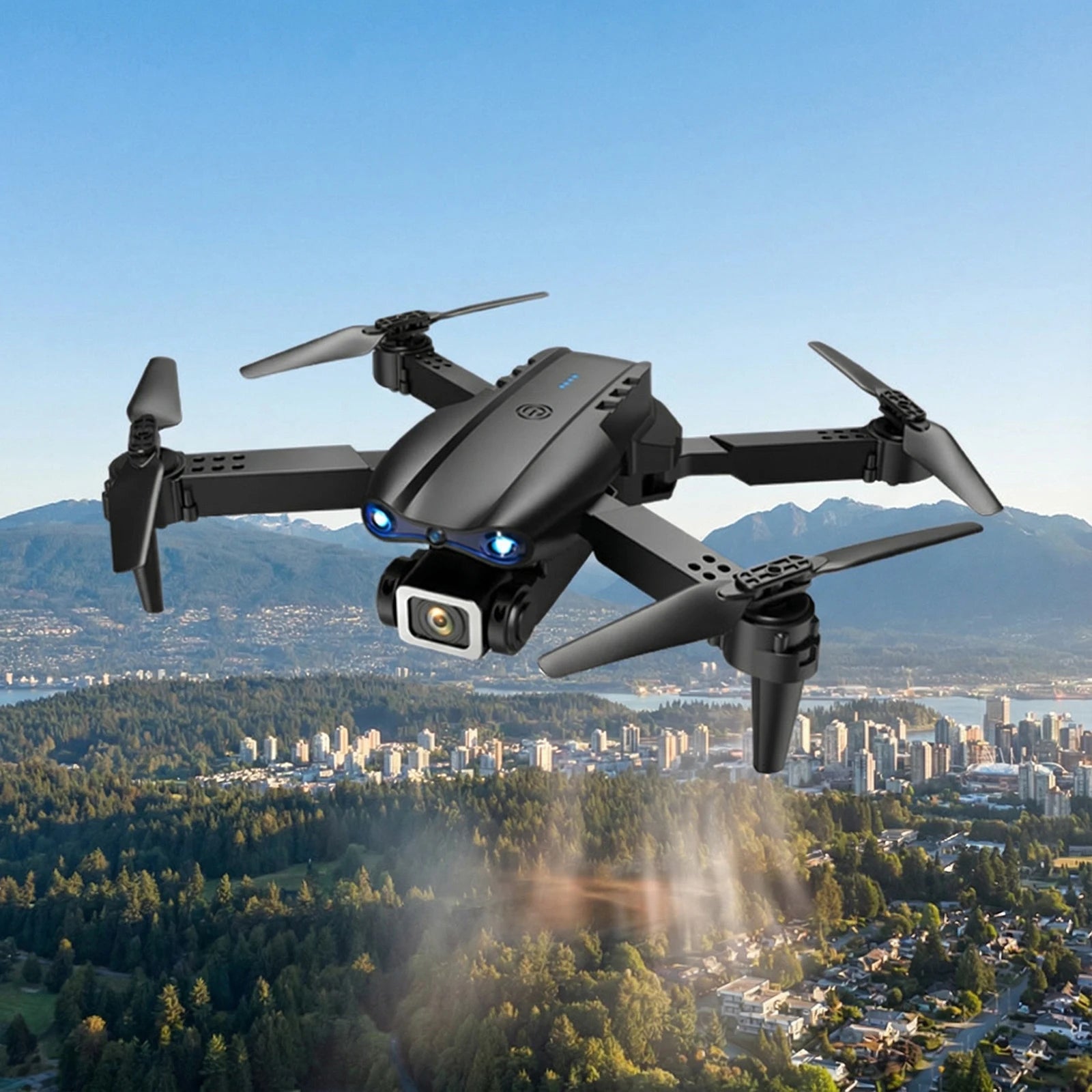 Remote Control Aircraft with 4K HD Dual Camera 360° Flips Aerial Photography Drone for Outdoor Professional Adults