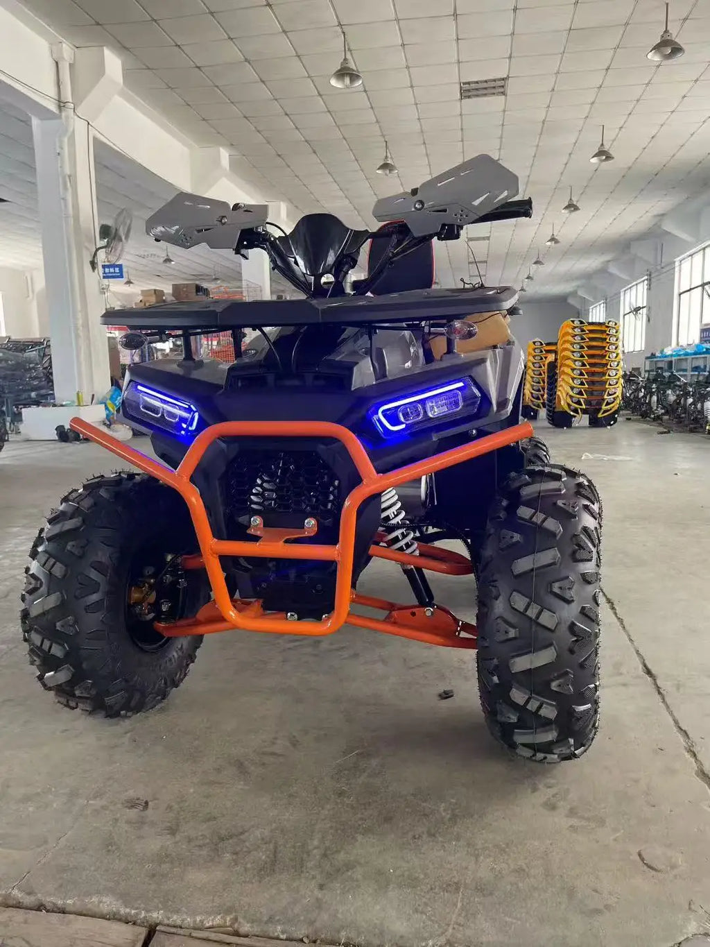 For125CC ATV Automatic 4 Stroke  Quad Bike Off-Road All Terrain Dirt Jungle Buggy For Adults