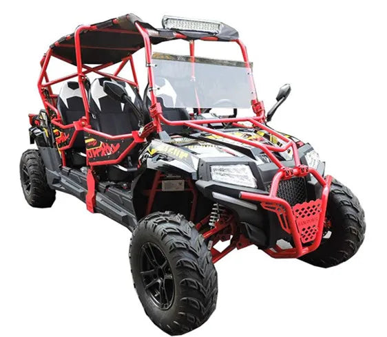 Fangpower Go Carts Gas Powered Adults Side By Side 400cc 4x2 4x4 4 Seater Quad Bike Dune Buggy Utv