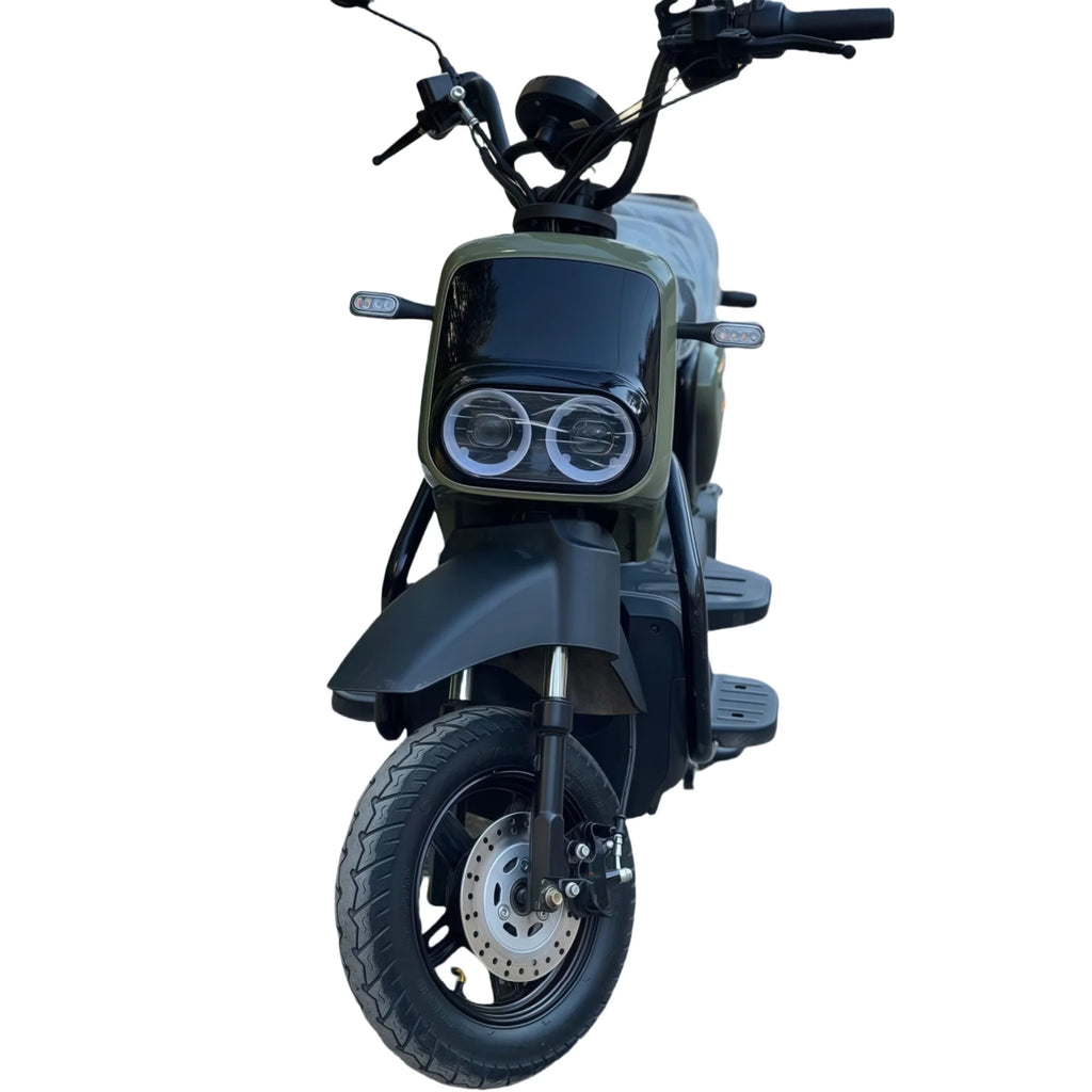 48V 500W Electric Motorcycle - 14 Inch Tire Adult Street Legal E-Motorcycle with High Efficiency Battery & Durable Design