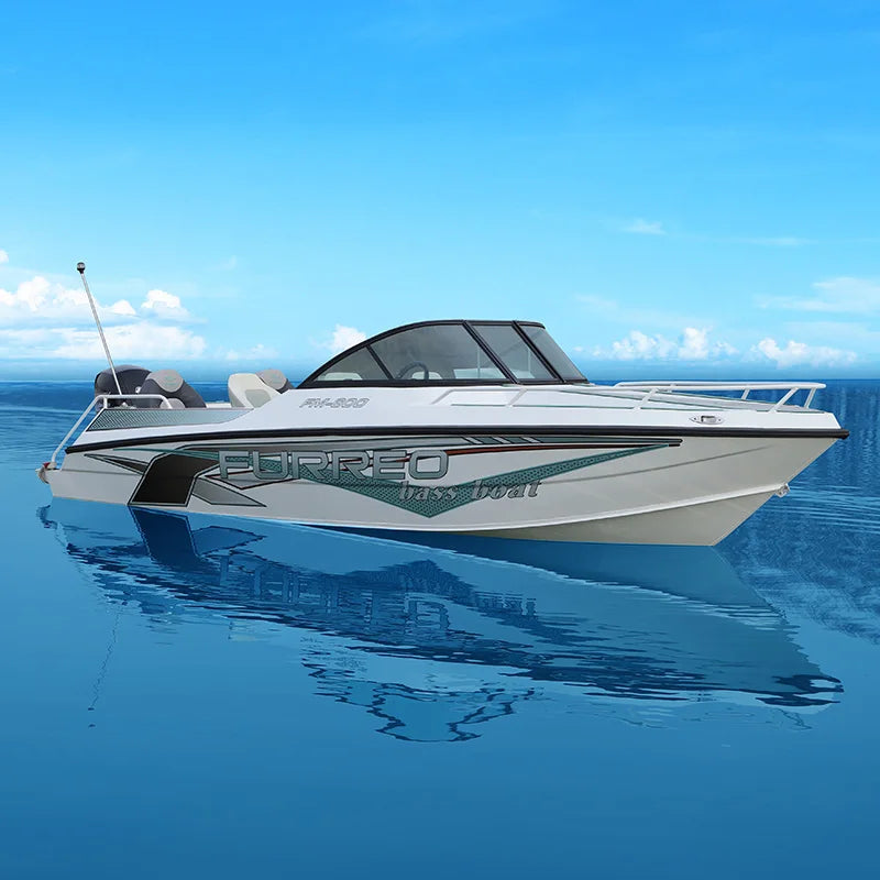 Furreo 6m 150HP Aluminum Alloy Outboard Engine Sport/Entertainment/Leisure Fishing Boat