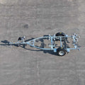 4.45m Grey Soft Wheel Boat Trailer Heavy Duty Marine Transport